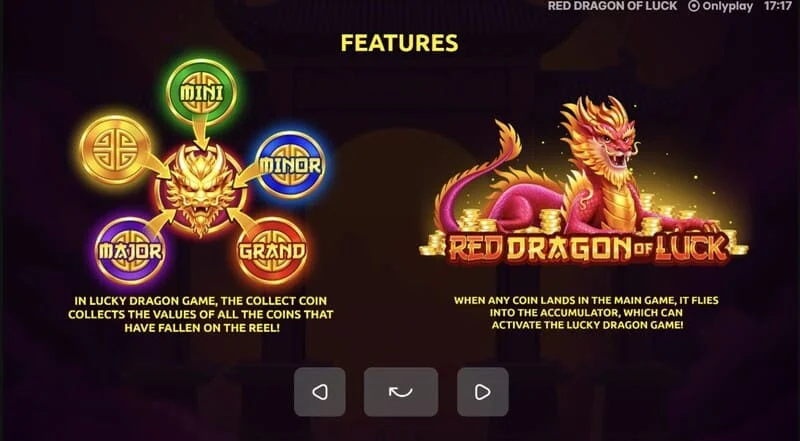 Red Dragon of Luck – Mini, Minor, Major und Grand Jackpots